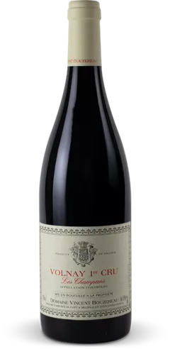 vue du vin Aoc Volnay 1er Cru les Champans Domaine Vincent Bouzereau