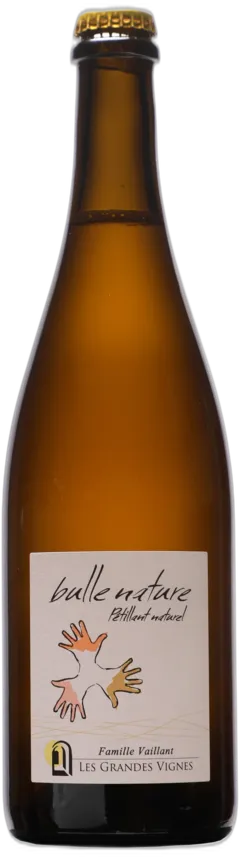photo du vin Vin de France Pétillant Naturel Bulle Nature les Grandes Vignes Famille Vaillant