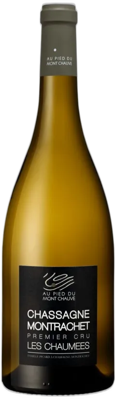 aperçu du vin Aoc Chassagne-Montrachet 1er Cru les Chaumées Domaine au Pied du Mont Chauve