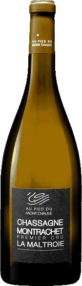 photo du vin Aoc Chassagne-Montrachet 1er Cru la Maltroie Domaine au Pied du Mont Chauve