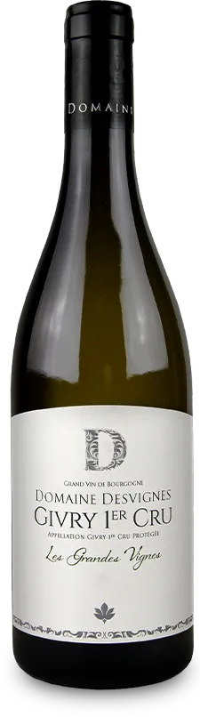 capture du vin Aoc Givry 1er Cru les Grandes Vignes Domaine Desvignes