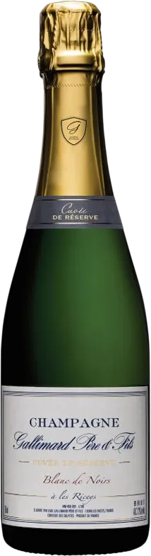 illustration du vin Aoc Cuvée de Réserve Blanc de Noirs les Riceys Gallimard Père et Fils