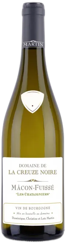 capture du vin Aoc Mâcon-Fuissé les Châtaigniers Domaine de la Creuze Noire