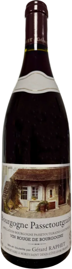 image du vin Aoc Bourgogne Passetoutgrains Domaine Gérard Raphet