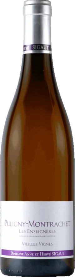 illustration du vin Aoc Puligny-Montrachet les Enseignères Anne et Hervé Sigaut