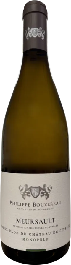 photo du vin Aoc Meursault Vieux Clos du Château de Cîteaux Monopole Domaine Philippe Bouzereau