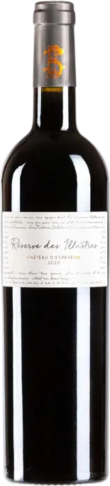 photo du vin Aoc Costières de Nîmes Réserve des Illustres Domaine d’Espeyran
