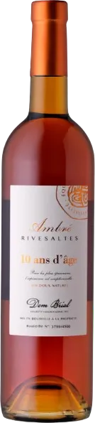 photo du vin Aoc Rivesaltes Ambré 10 Ans d’Âge Dom Brial