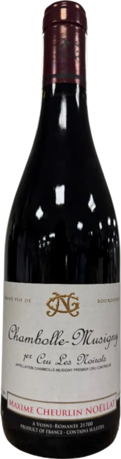 vue du vin Aoc Chambolle-Musigny 1er Cru "les Noirots" Domaine Maxime Cheurlin Noëllat