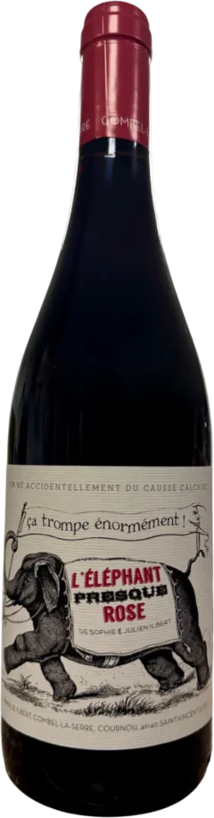 photo du vin Vdf l’Éléphant Presque Rose Domaine Combel-la-Serre