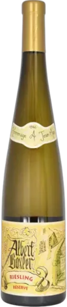 photo du vin Aoc Alsace Riesling Réserve Albert Boxler