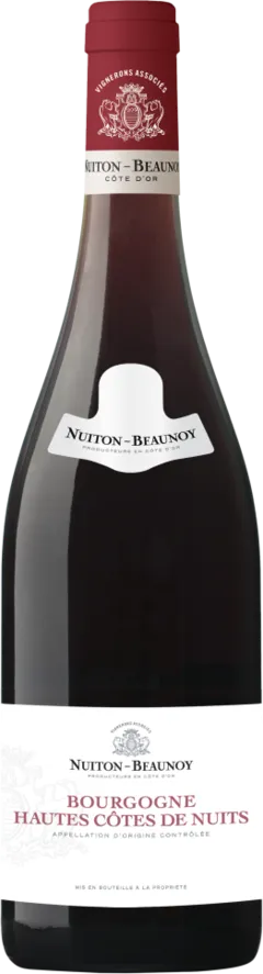 photo du vin Aoc Bourgogne Hautes Côtes de Nuits Pinot Noir Nuiton-Beaunoy