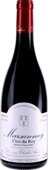 vue du vin Aoc Marsannay Clos du Roy Domaine Charles Audoin