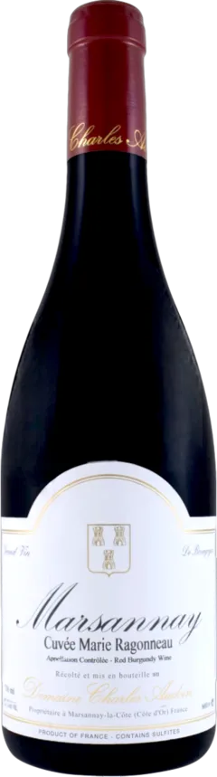 illustration du vin Aoc Marsannay Cuvée Marie Ragonneau Domaine Charles Audoin