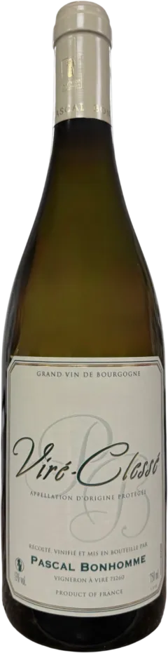 photo du vin Aoc Viré Clessé Domaine Pascal Bonhomme