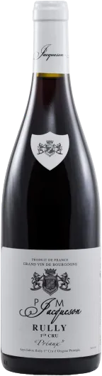 photo du vin Aoc Rully 1er Cru Préaux Rouge Domaine Paul et Marie Jacqueson Bouteille