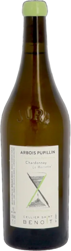 photo du vin Aoc Arbois Pupillin Chardonnay "la Marcette" Cellier Saint Benoit