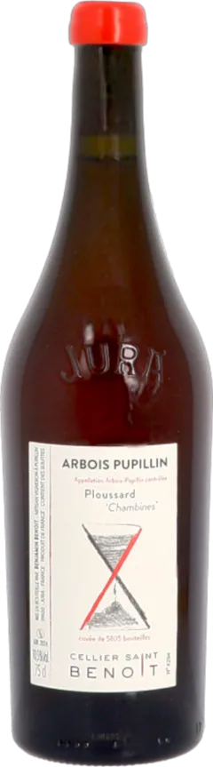 photo du vin Aoc Arbois Pupillin Ploussard "Chambines" Cellier Saint Benoit