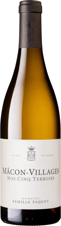 illustration du vin Aoc Mâcon-Villages Nos 5 Terroirs Famille Paquet