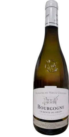 image du vin Aoc Bourgogne la Rente de Giron Domaine du Vieux Collège