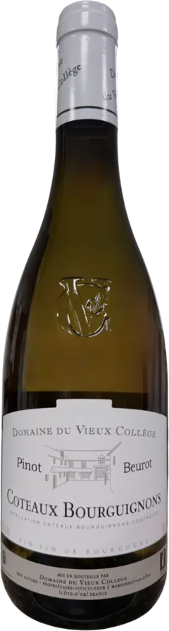 image du vin Aoc Côteaux Bourguignons Pinot Beurot Domaine du Vieux Collège