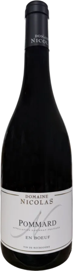 vue du vin Aoc Pommard en Boeuf Domaine Nicolas