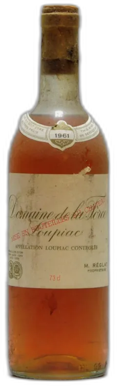 photo du vin 1961 Domaine de la Force, Loupiac