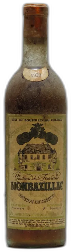 image du vin 1923 Château de la Fonvieille, Monbazillac Reserve du Theulet