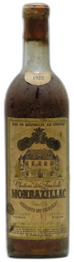 image du vin 1923 Château de la Fonvieille, Monbazillac Reserve du Theulet