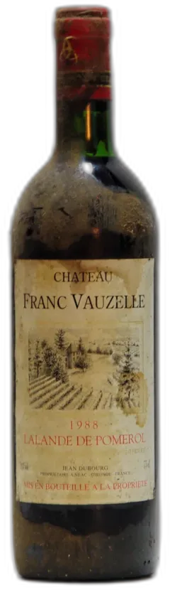 photo du vin 1988 Château Franc Vauzelle, Lalande de Pomerol