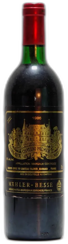 image du vin 1986 Château Palmer, Margaux