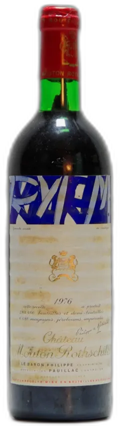 photo du vin 1976 Château Mouton Rothschild, Pauillac