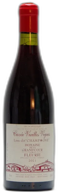 photo du vin 2021 Jean-Louis Dutraive Domaine de la Grand’Cour, Fleurie Vieilles Vignes Champagne