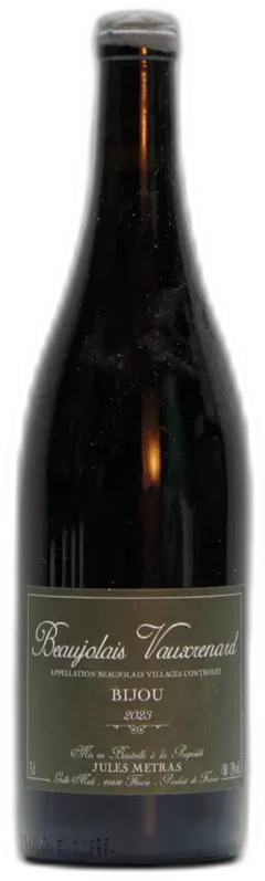 photo du vin fr] 2023 Jules Métras, Beaujolais Vauxrenard Bijou[