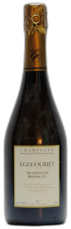 aperçu du vin 2011 Egly-Ouriet, Champagne Brut Grand Cru Millésime