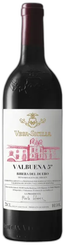 photo du vin Vega Sicilia Pintia Toro 0