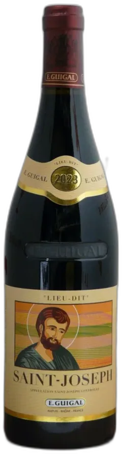 vue du vin st-Joseph Domaine Guigal "Lieu-Dit" 2023