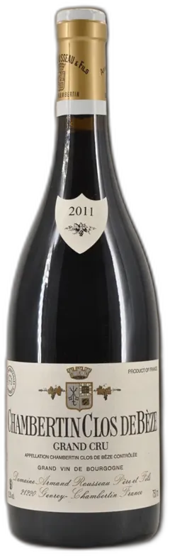 capture du vin Chambertin Clos de Bèze Grand Cru 2011