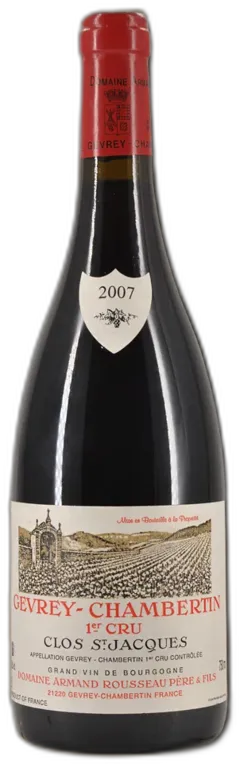 photo du vin Gevrey-Chambertin Premier Cru Lavaux Saint-Jacques 2007