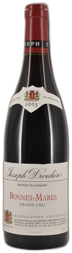 vue du vin Bonnes-Mares Grand Cru