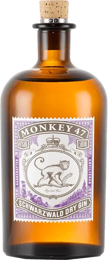 photos du vin Monkey 47 Black Forest Dry Gin