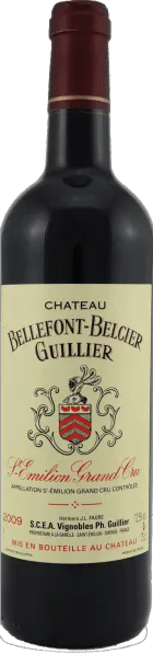 image du vin Château Bellefont Belcier Guillier