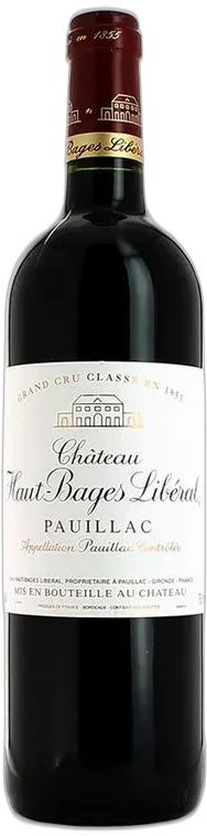 image du vin Château Haut-Bages Libèral, 2017