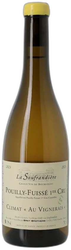 image du vin Domaine la Soufrandière, Pouilly-Fuissé 1er Cru au Vignerais 2023