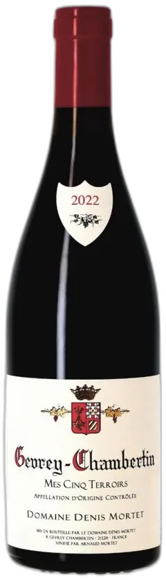 image du vin Domaine Denis Mortet Mes Cinq Terroirs 2022