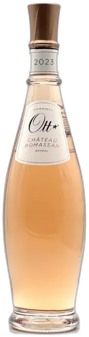 vue du vin Domaines Ott Château Romassan Aoc Bandol Rosé