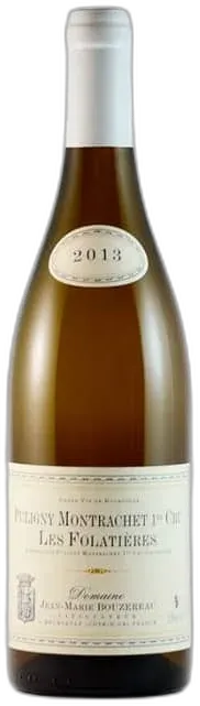 image du vin Bouzereau "les Folatieres" Puligny-Montrachet 1er Cru