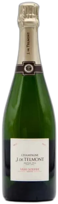 capture du vin Champagne J. Telmont Brut Sans Soufre
