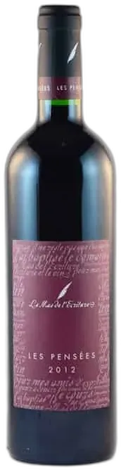 vue du vin Mas de l’Écriture les Pensées