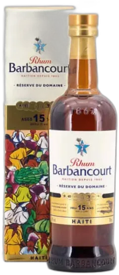 photos du vin Barbancourt Réserve du Domaine 15 Ans